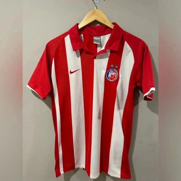Crvena Zvezda Red Star Belgrade  2009-2010 Home Football Soccer Shirt Jersey - Picture 3 of 9